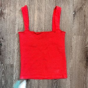 billabong blood orange tank